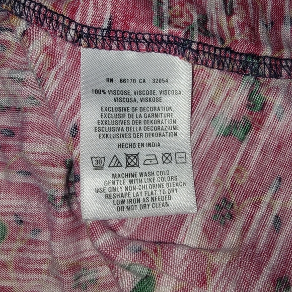 Anthropologie Meadow Rue Top Size M Multicolor Paisley - Picture 10 of 11